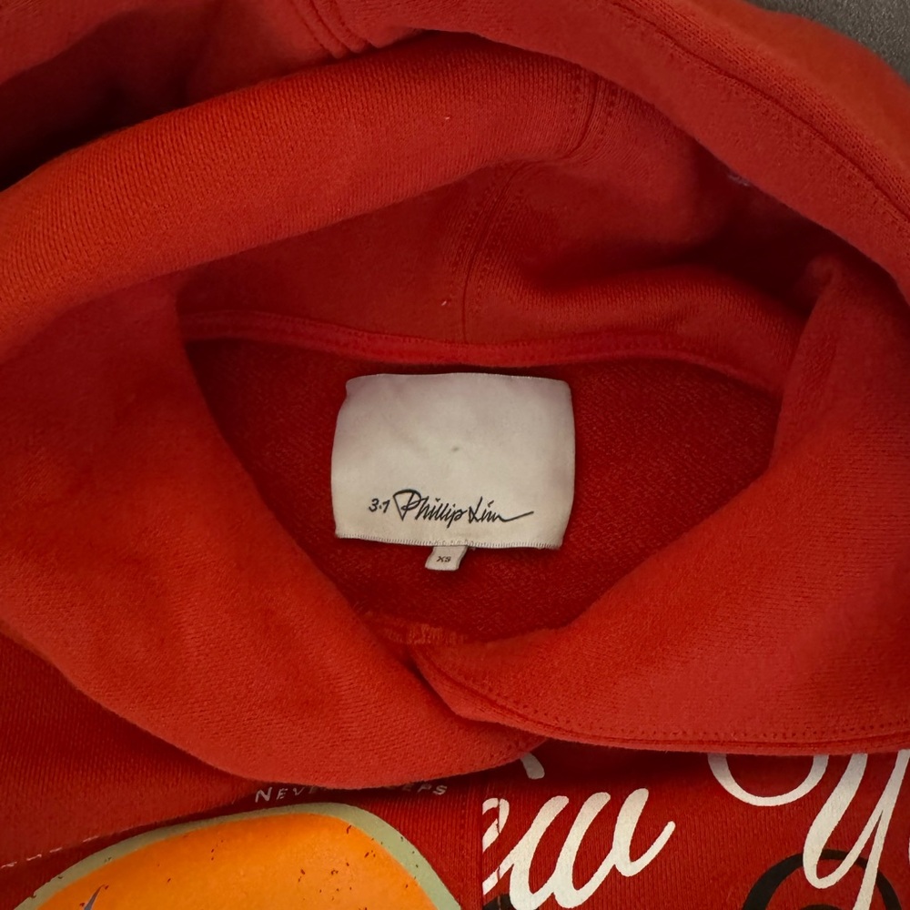 3.1 Phillip Lim We Are NY Front Wrap Hoodie NWOT - Picture 10 of 10